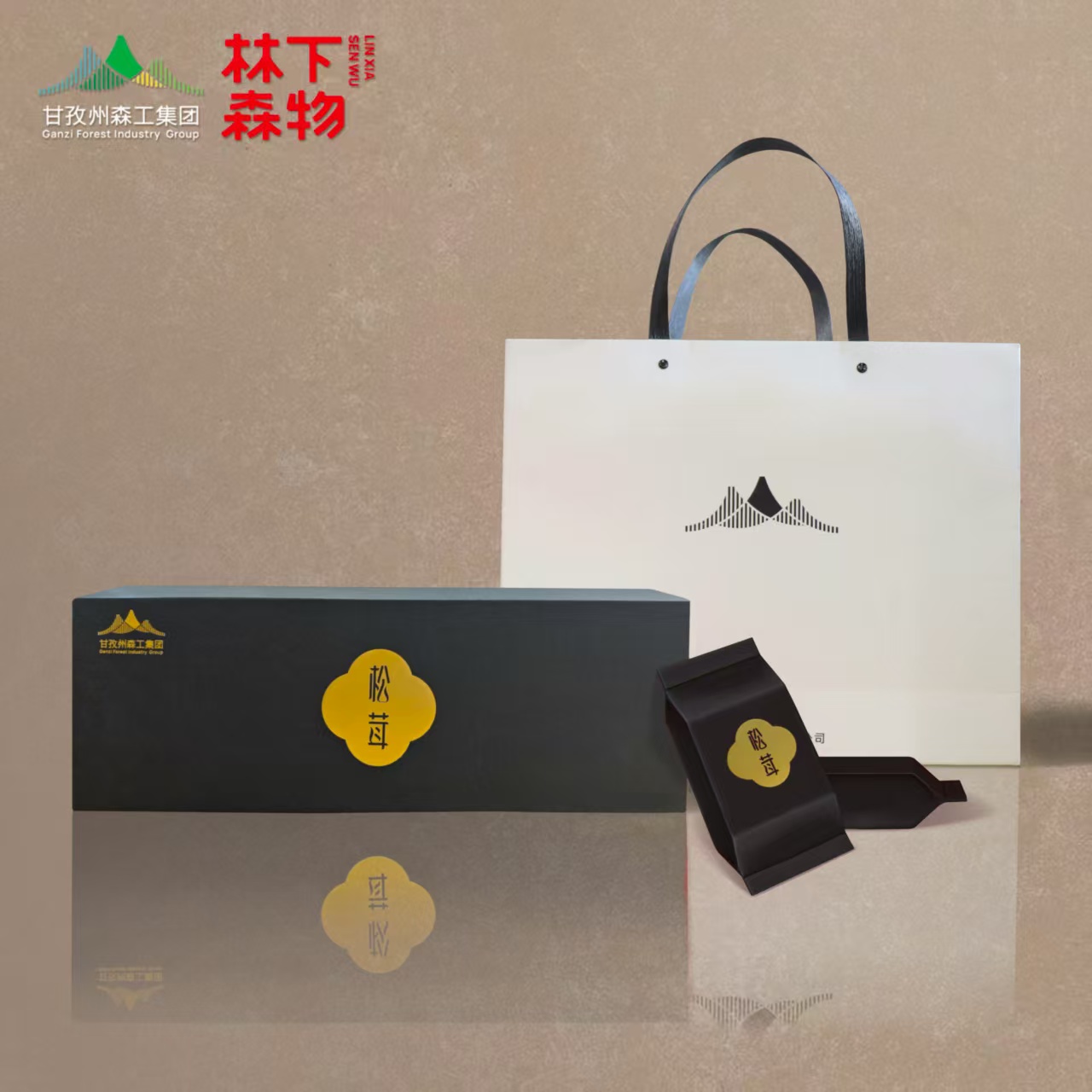 森工集团 松茸干品（三级）100g/盒