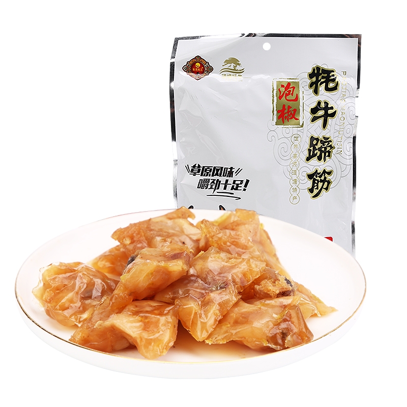 高城鹏飞 泡椒牦牛蹄筋150g